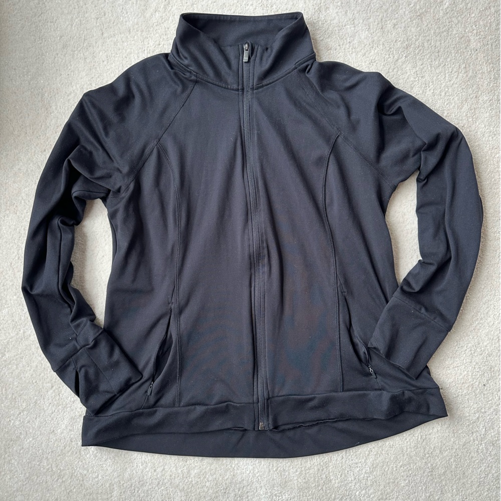 Black Full-Zip Jacket